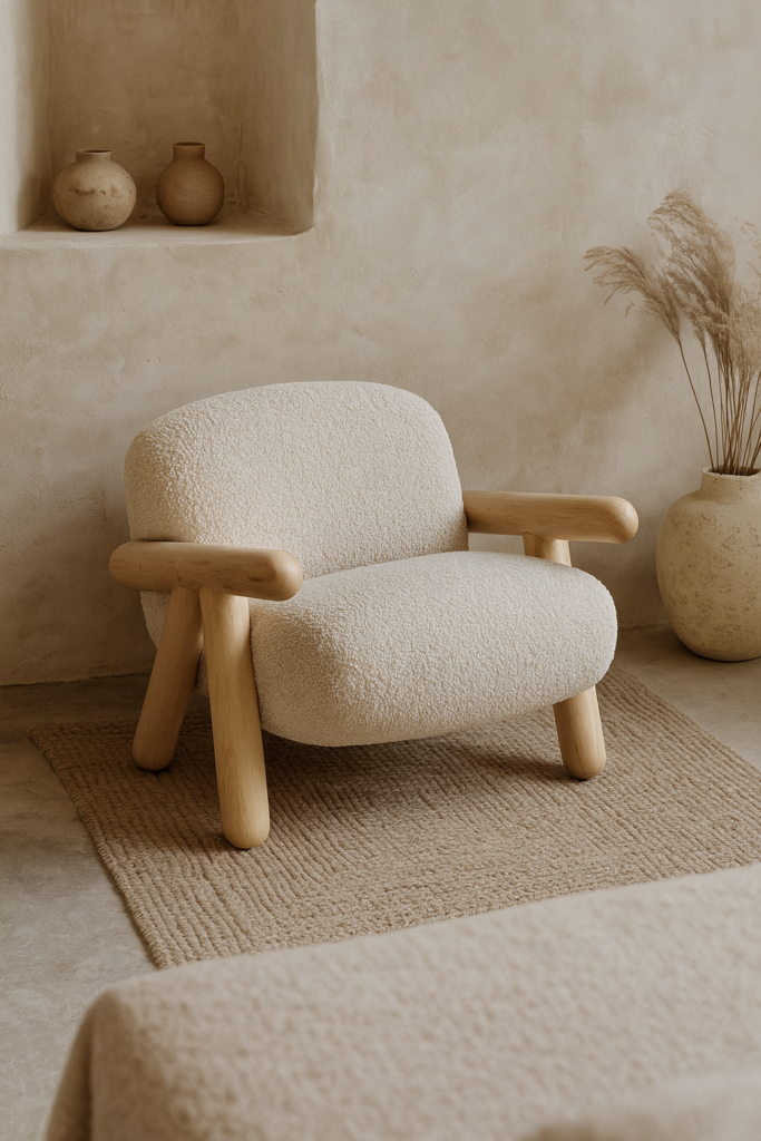 Как ваби-саби меняет наше восприятие интерьера: стулья и кресла с характером Японии