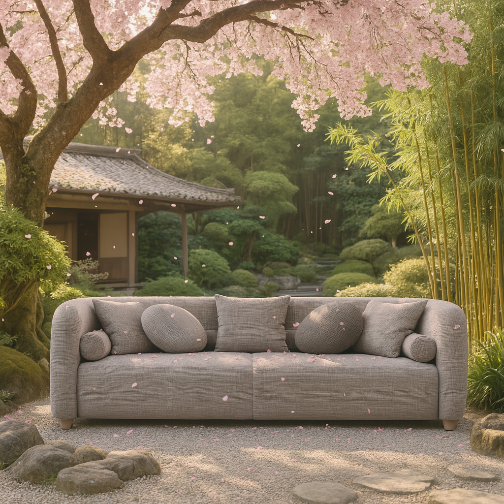 Диваны в стиле ваби-саби: философия уюта и естественной простоты